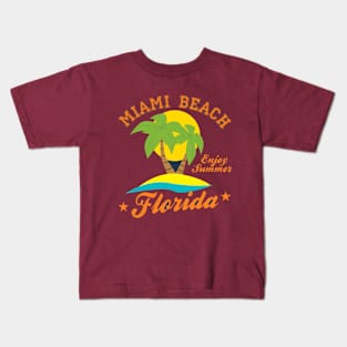 Miami beach Kids T-Shirt